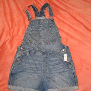 Gap Overall Shorts NWT